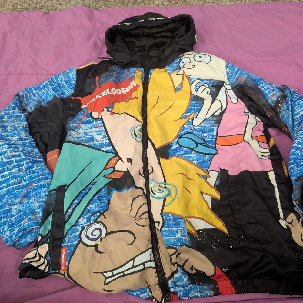 Nickelodeon Colorful Cartoon Jacket
